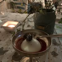 Coconut pudding   at Raparossa  in Pezze Di Greco