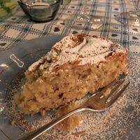 Cake of the day (pear and oats)  at Raparossa  in Pezze Di Greco