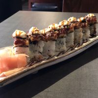 Unagi sushi - one of their best sellers  at Herbivore Japanese Vegetarian Restaurant in Central Singapore