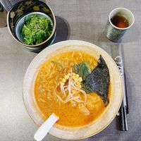 Spicy ramen for 13sgd. Wakame for 5sgd at Herbivore Japanese Vegetarian Restaurant in Central Singapore
