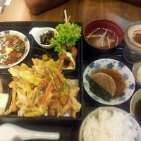 Set meal at Herbivore Japanese Vegetarian Restaurant in Central Singapore