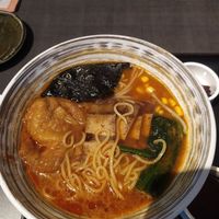 Ramen (spicy) at Herbivore Japanese Vegetarian Restaurant in Central Singapore