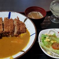 Katsu bento. The yuzu jelly is light and refreshing. at Herbivore Japanese Vegetarian Restaurant in Central Singapore
