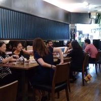 Seating at Herbivore Japanese Vegetarian Restaurant in Central Singapore