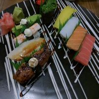 Vegetarian sashimi. The sauce is not vegan; found that out the hard way. at Herbivore Japanese Vegetarian Restaurant in Central Singapore