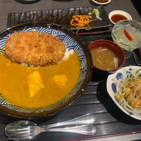 Katsu Curry bento box   at Herbivore Japanese Vegetarian Restaurant in Central Singapore