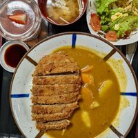 Vegan Katsu Curry at Herbivore Japanese Vegetarian Restaurant in Central Singapore