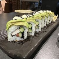 Avocado maki  #Veganuary at Herbivore Japanese Vegetarian Restaurant in Central Singapore