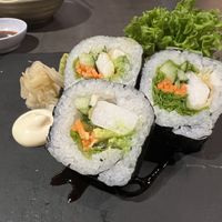 Tempura maki #Veganuary at Herbivore Japanese Vegetarian Restaurant in Central Singapore