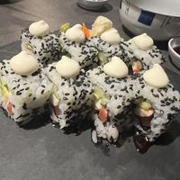 Vegan California roll  at Herbivore Japanese Vegetarian Restaurant in Central Singapore