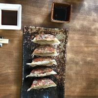 vegan gyoza  at Herbivore Japanese Vegetarian Restaurant in Central Singapore