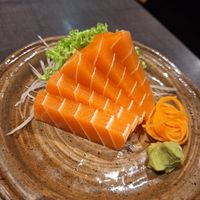 Vegan salmon sashimi at Herbivore Japanese Vegetarian Restaurant in Central Singapore