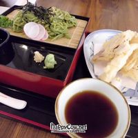 Tempura Cha Soba @ S$18+ at Herbivore Japanese Vegetarian Restaurant in Central Singapore