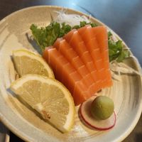 sashimi Salmon at Herbivore Japanese Vegetarian Restaurant in Central Singapore