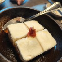 Agedashi tofu at Herbivore Japanese Vegetarian Restaurant in Central Singapore