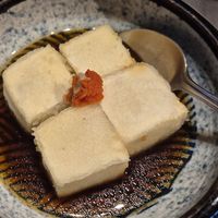 Agadeshi tofu at Herbivore Japanese Vegetarian Restaurant in Central Singapore