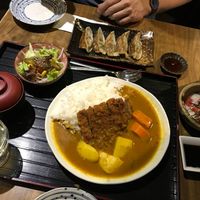 curry 'chicken' at Herbivore Japanese Vegetarian Restaurant in Central Singapore