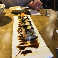 Vegan sushi roll  at Herbivore Japanese Vegetarian Restaurant in Central Singapore