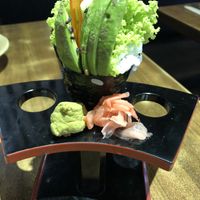 Avocado handroll  at Herbivore Japanese Vegetarian Restaurant in Central Singapore