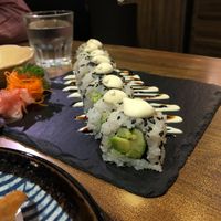 Avocado maki rolls at Herbivore Japanese Vegetarian Restaurant in Central Singapore