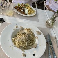 Spaghettini Truffel at Bellaverde in Mallorca