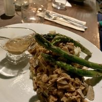 Pulled pork style jackfruit with truffle at Bellaverde in Mallorca