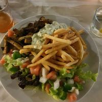 Fake plate at Bellaverde in Mallorca