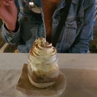 Banoffee dessert  at Bellaverde in Mallorca