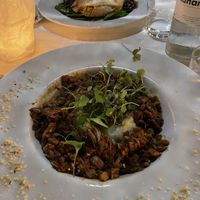 Jackfruit with mash potato  at Bellaverde in Mallorca