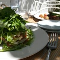 raw lasagne at Bellaverde in Mallorca