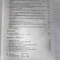 Mains and deserts (June ‘22)  at Bellaverde in Mallorca