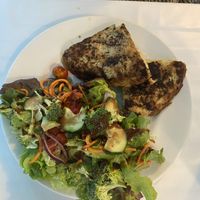 Salad with tortilla   at Bellaverde in Mallorca