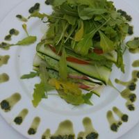 raw lasagne at Bellaverde in Mallorca
