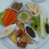 mixed mezze  at Bellaverde in Mallorca