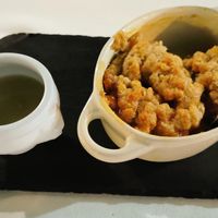 Apple cake at Bellaverde in Mallorca