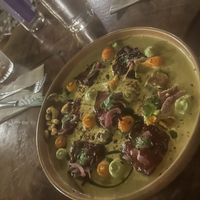 Cold “fish” stew   at Bellaverde in Mallorca