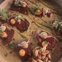 Sorpresa! Plato muy original   at Bellaverde in Mallorca