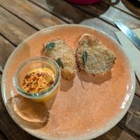 Setas fritas at Bellaverde in Mallorca