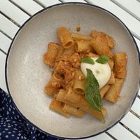 Rigatoni   at Bellaverde in Mallorca