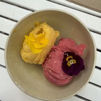 Sorbet   at Bellaverde in Mallorca