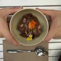 Chocolate mouse   at Bellaverde in Mallorca