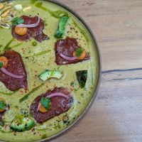 Vegetable Tiradito at Bellaverde in Mallorca