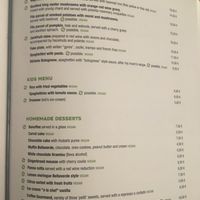 menu photo (may 2019) at Bellaverde in Mallorca