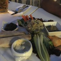 Meze plate at Bellaverde in Mallorca