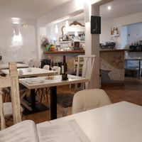 Inside seating area at Bellaverde in Mallorca