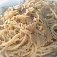 Spaghettini mit Trüffel at Bellaverde in Mallorca