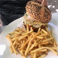 Burger at Bellaverde in Mallorca