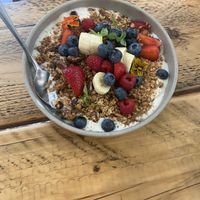 Yoghurt bowl   at No 33 in Norwich