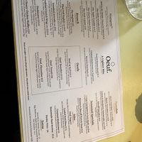 Brunch menu  at Oeuf in Hove
