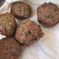 Falafel Side at Maoz in Boca Raton